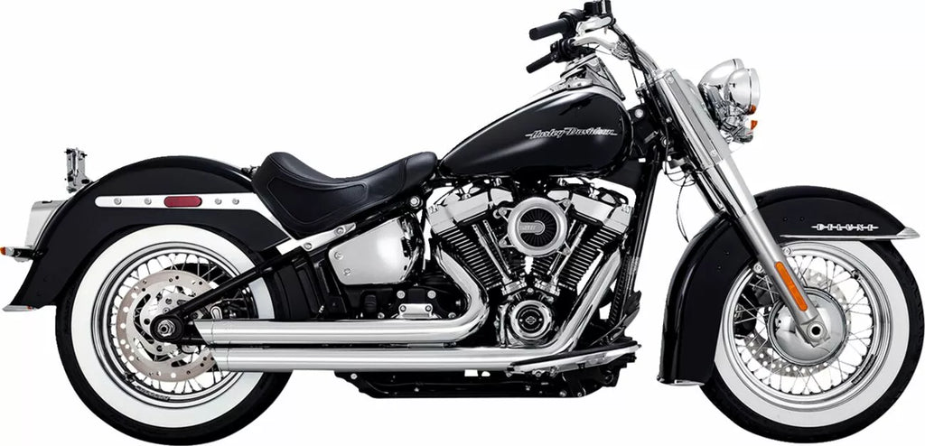 Vance Hines Big Shots Chrom-Auspuff für Harley-Davidson Softail M8