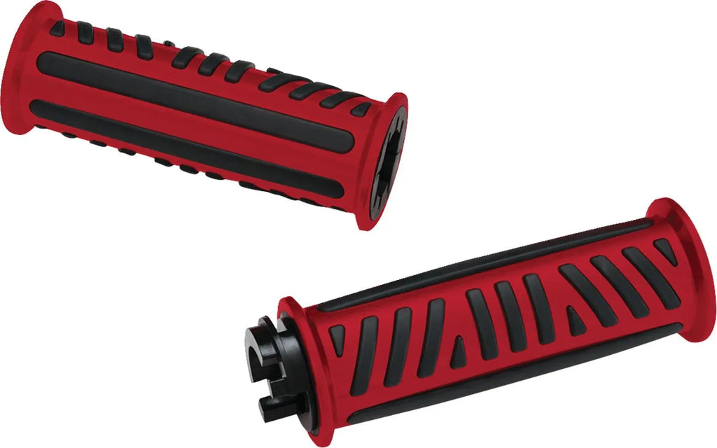 Red Combat Grips for Can-Am Ryker