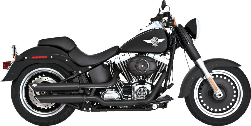 Vance & Hines Twin Slash 3" Slip-On Schalldämpfer für Harley Davidson