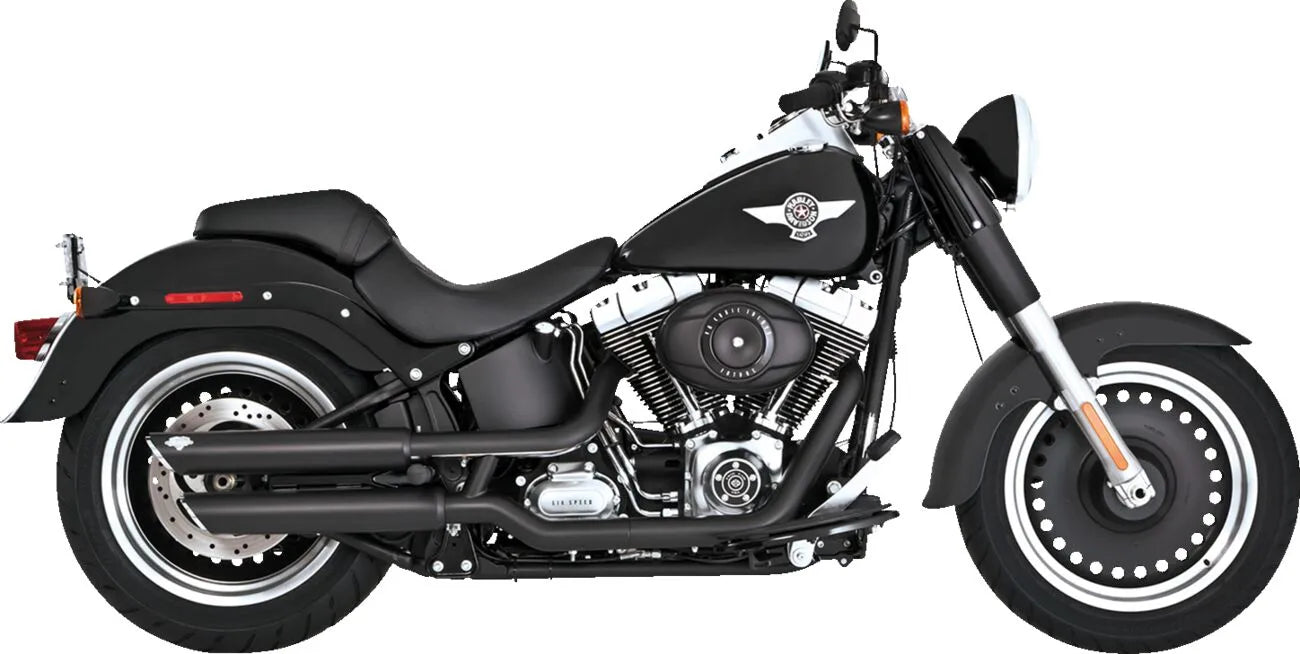 Vance & Hines Twin Slash 3" Slip-On Schalldämpfer für Harley Davidson