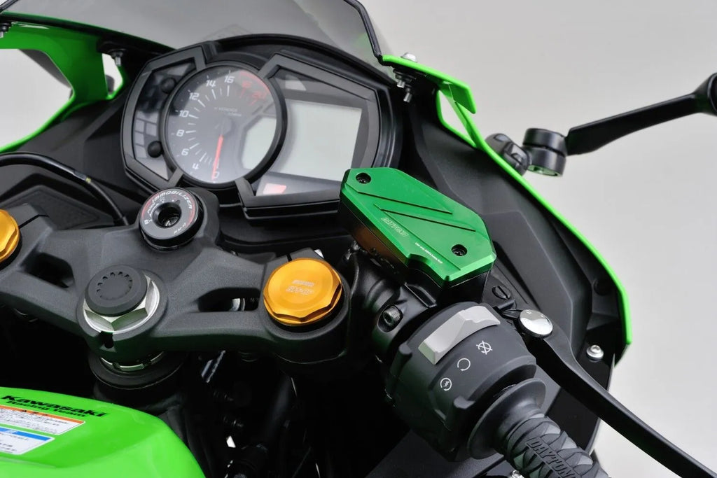 Tapa para bomba hidráulica delantera verde para Kawasaki
