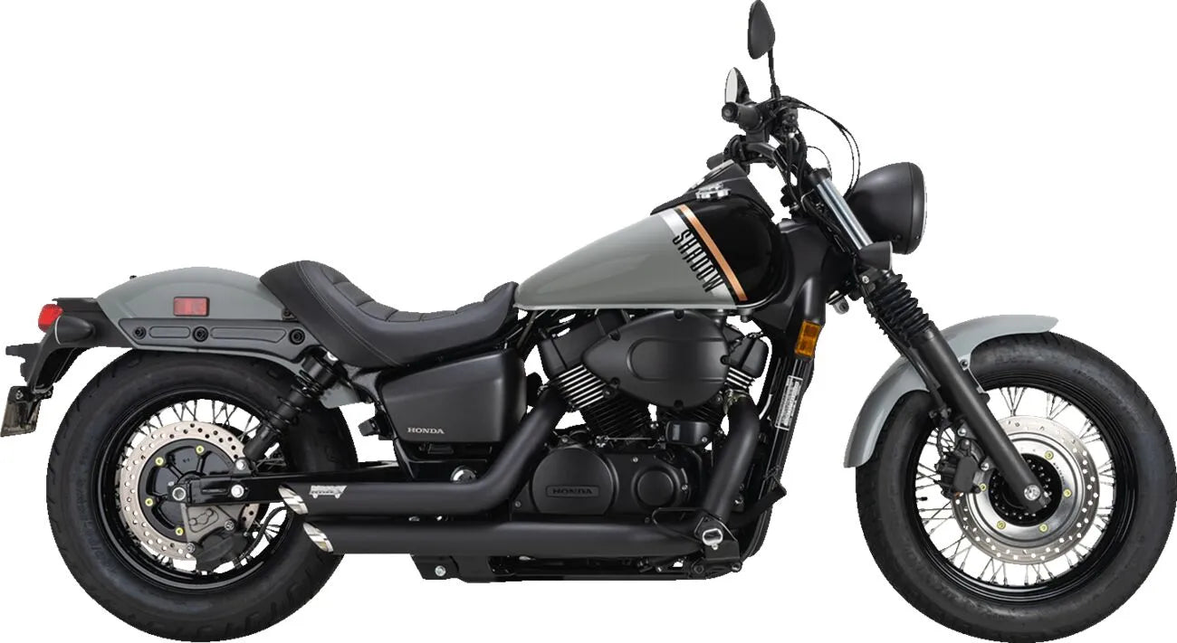 Sistema de escape Shortshots Staggered para Honda Shadow