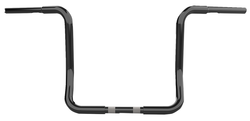 Gloss Black Twin Round Handlebar For Harley Davidson