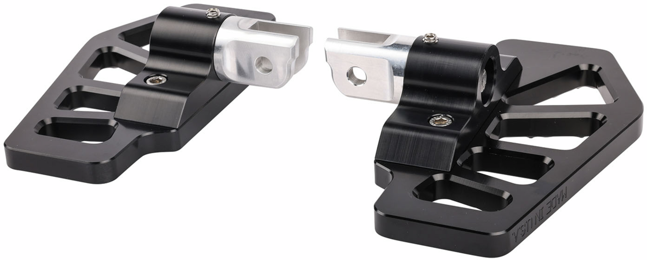 Apex Mini Rider Plattformen, Schwarz für Harley Davidson