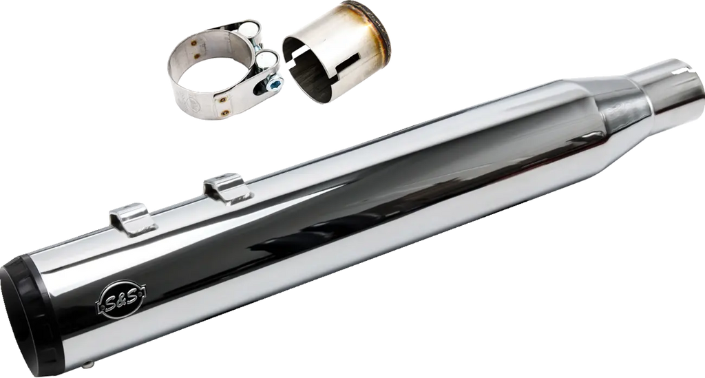 Silenciador Swindler 2:1 Cromado 4" Para Harley Davidson M8 Touring