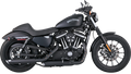 Escape Vance Hines Twin Slash Para Harley-Davidson Sportster 2014-2022