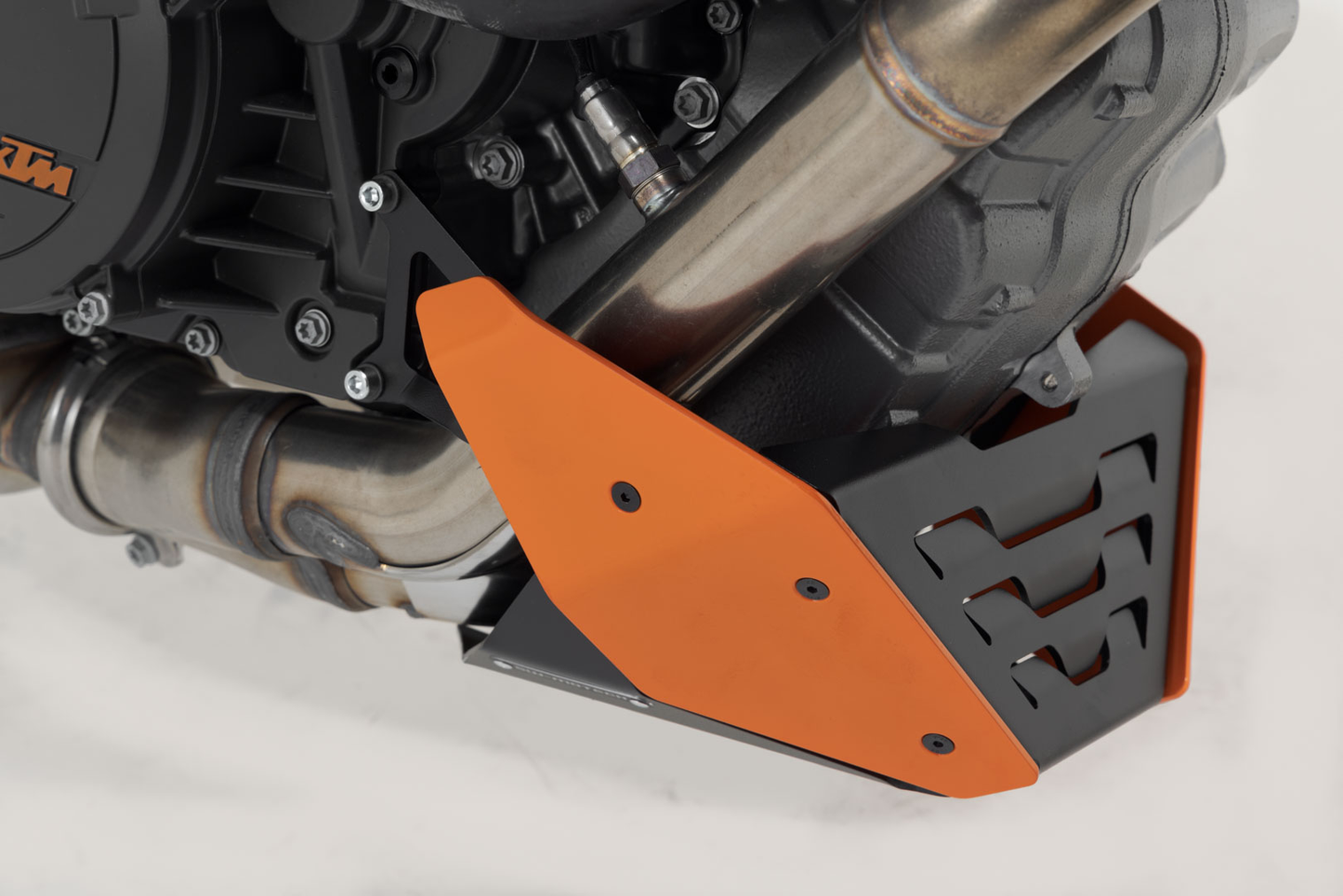 Protecciones Del Motor Negro / Naranja Para KTM Super Duke 1290 14-23