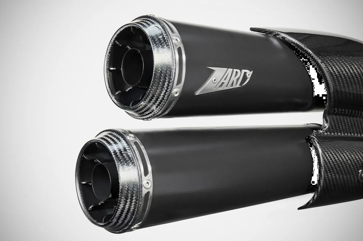 ZARD , Escape 2:2 SLIP-ON para Harley Davidson Sportster