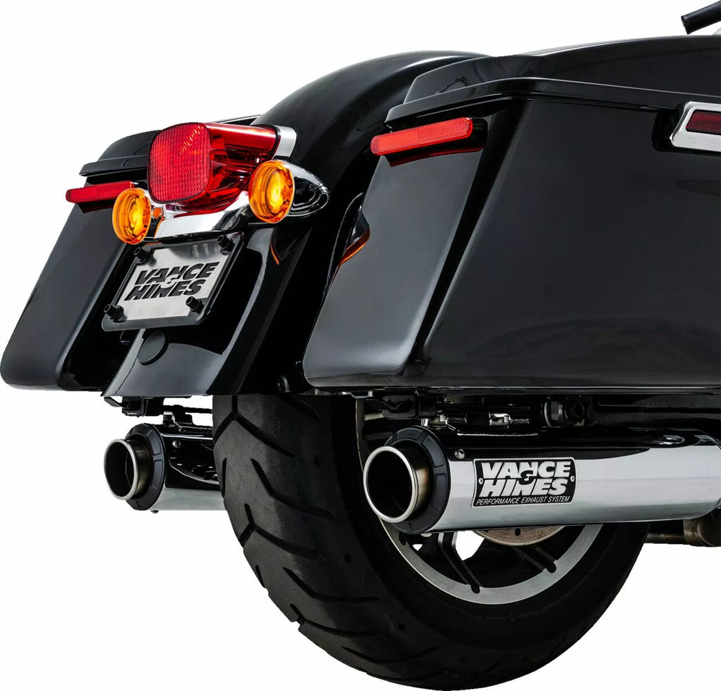 Chrome Supersport Slip-On Mufflers for Harley Davidson Touring