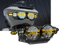 Komplettscheinwerfer-Kit Destroyer für Harley Davidson Road Glide