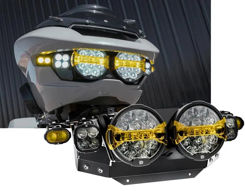 Komplettscheinwerfer-Kit Destroyer für Harley Davidson Road Glide