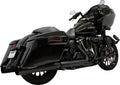 Slip-On Schalldämpfer 4-1/2" Schwarz für Harley Davidson M8 Touring 17-up