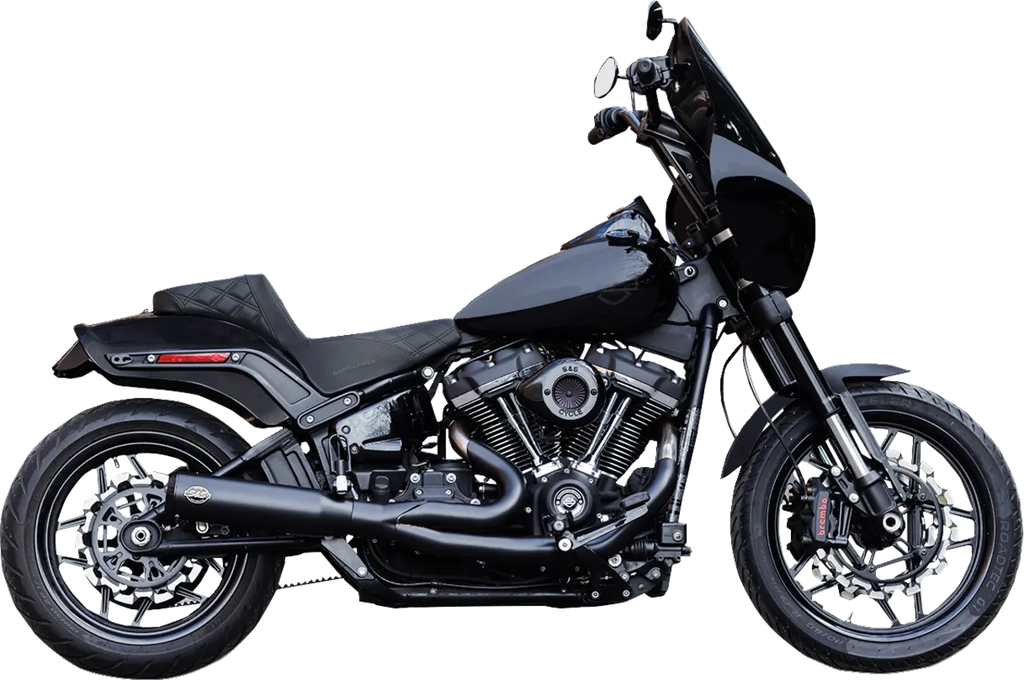 Escape 2-in-1 Qualifier Guardian Schwarz für Harley Davidson Softail