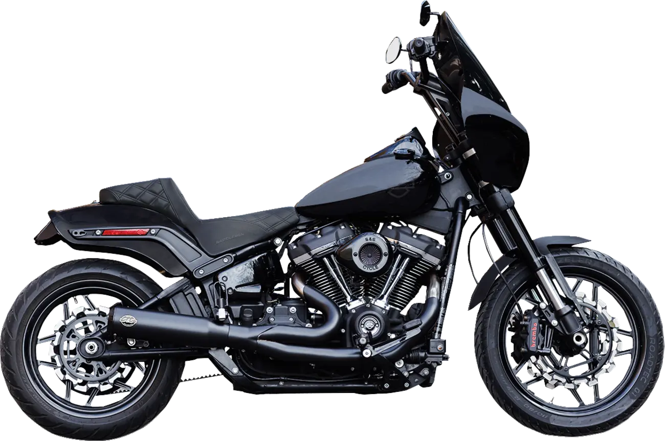 Escape 2-in-1 Qualifier Guardian Schwarz für Harley Davidson Softail