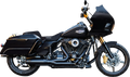2-in-1 Qualifier Guardian Black Auspuff für Harley Davidson