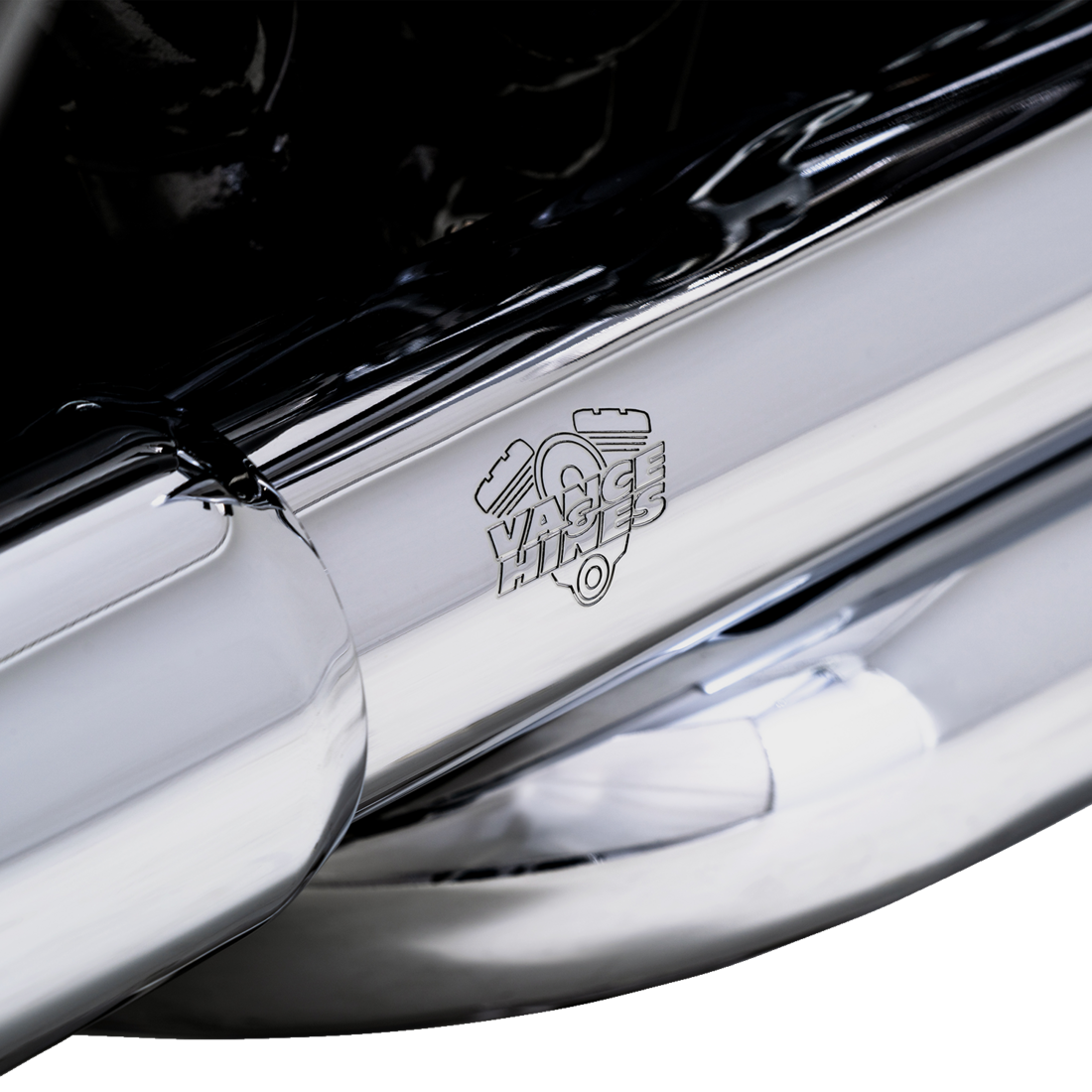 Sistema Colector Dresser Duals Cromado Para Harley Davidson