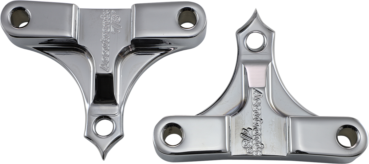 Chrome Hot/Bagger Fork Spacers for Harley-Davidson