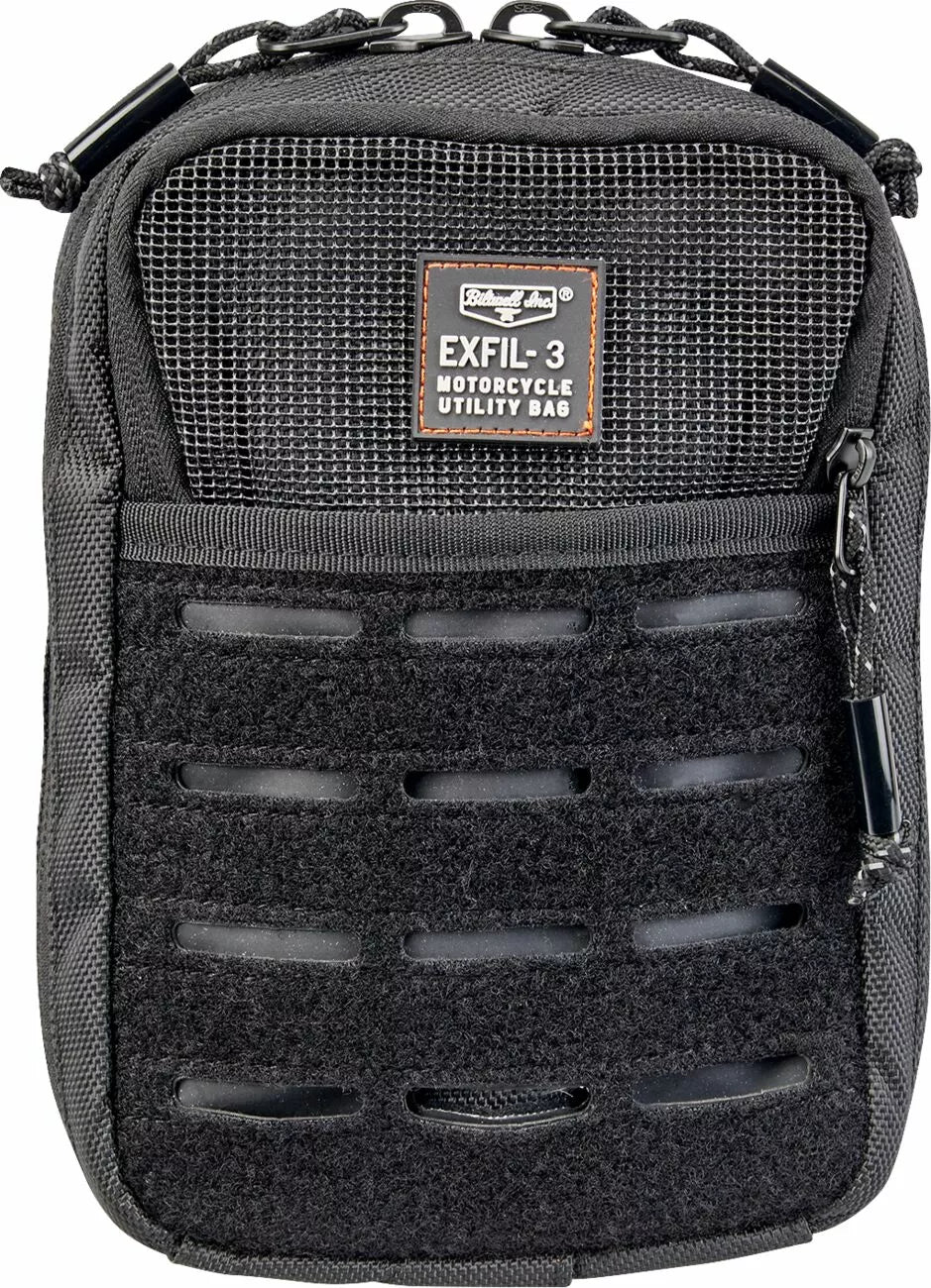 Exfil-3 Gen 2 Schwarze Motorradtasche