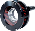 Kit de filtro de aire Slim BA AIR CLEANER BA - FLT 08-16 - SLIM CLEAR - BLACK/RED