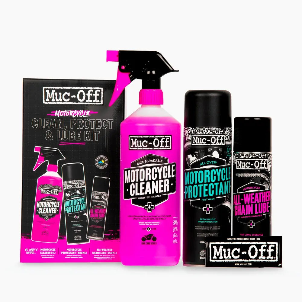 Kit de limpieza, protección y lubricación para moto MOTORCYLCE CLEAN, PROTECT & LUBE Kit