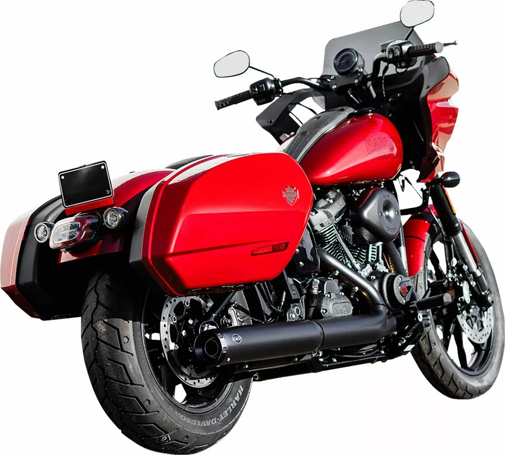 Silenciador Slip-On Grand National Para Harley Davidson Softail M8 2025 - Negro