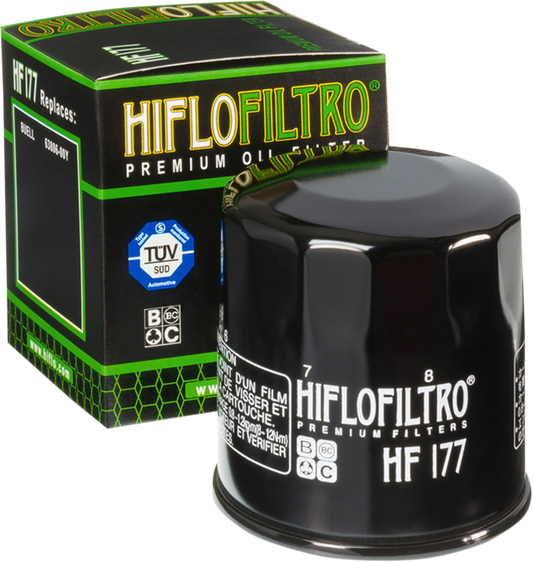 Filtro De Aceite Alto Rendimiento Hiflofiltro HF177 Para Buell XB