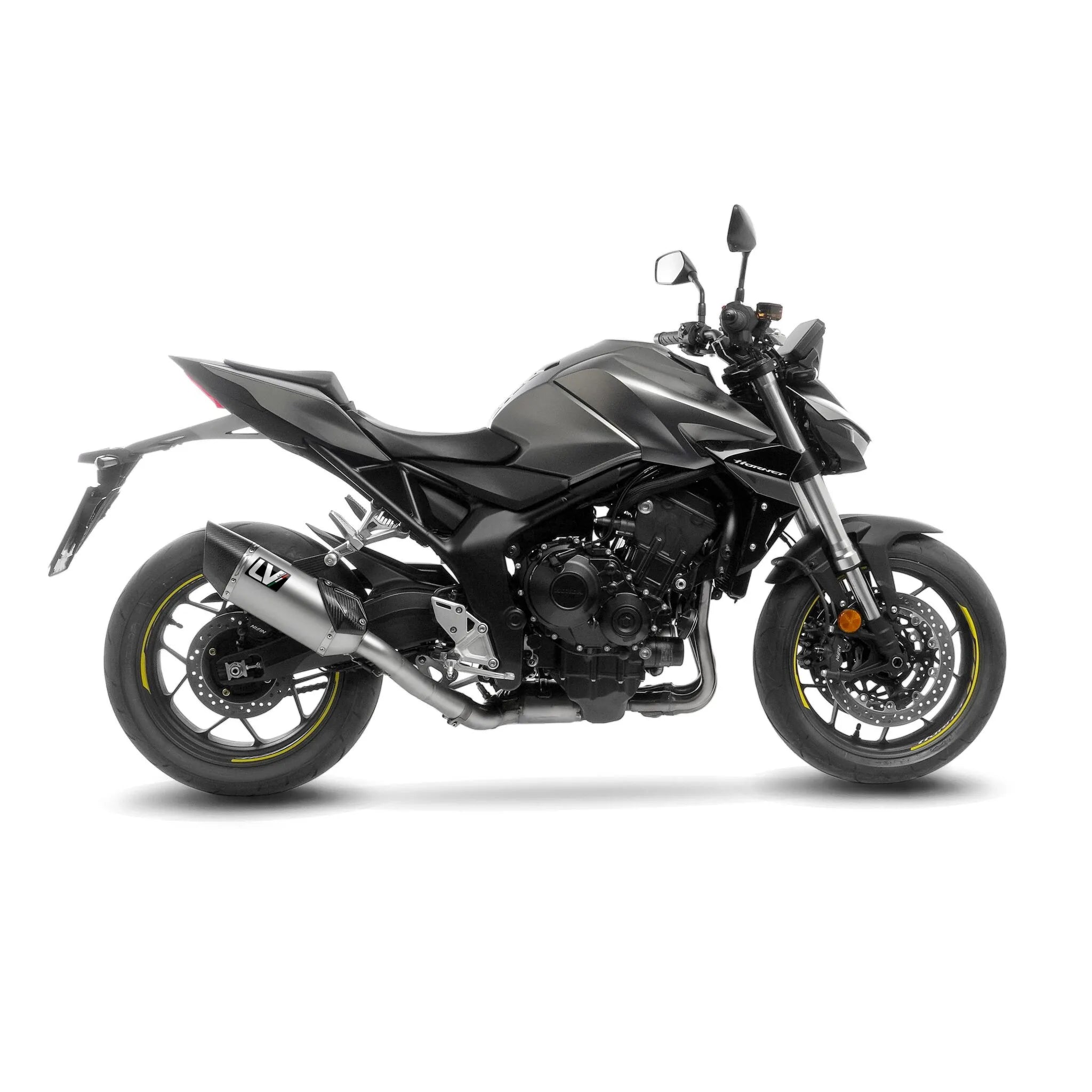 Silenciador Slip-On LV-14R Titanium Para Honda