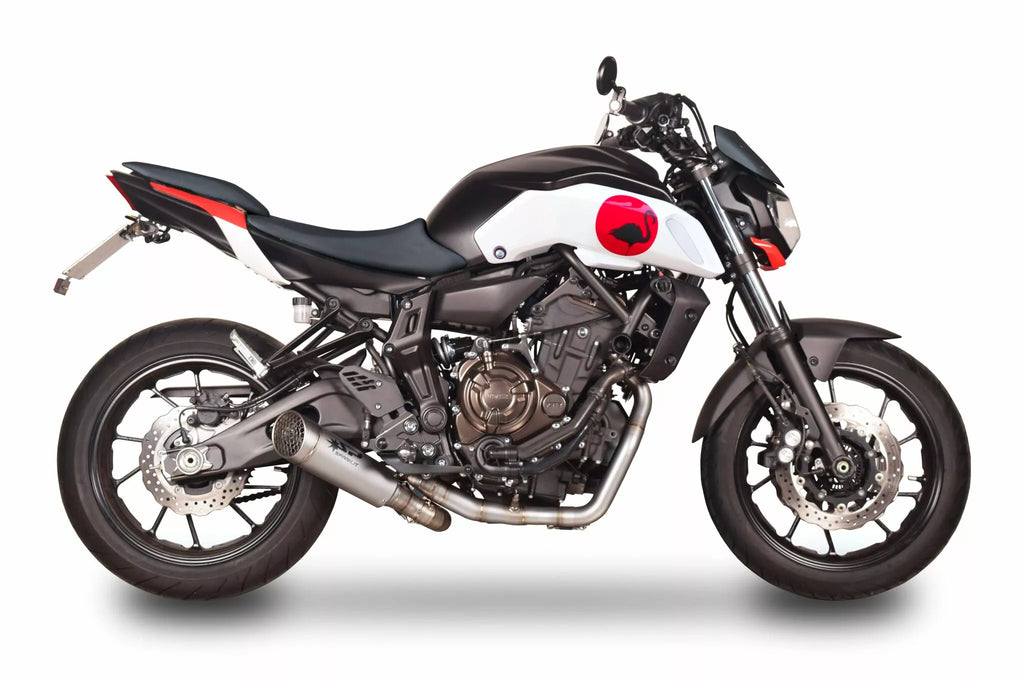 Sistema De Escape Completo Grid-O Slip-On Para Yamaha MT-07 14-20/Tracer 700 16-20