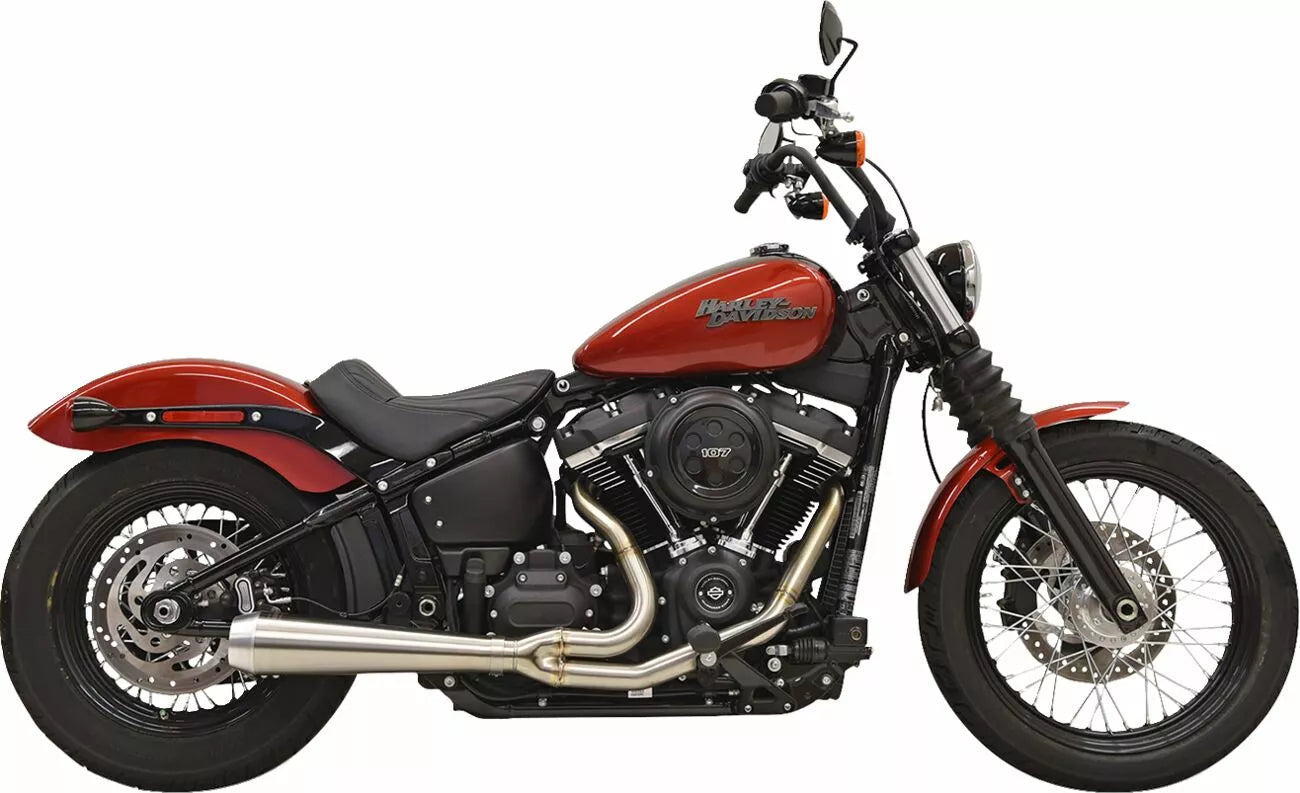 2-In-1 Road Rage III 49 State Stainless Steel M8 Softail Exhaust System For Harley Davidson