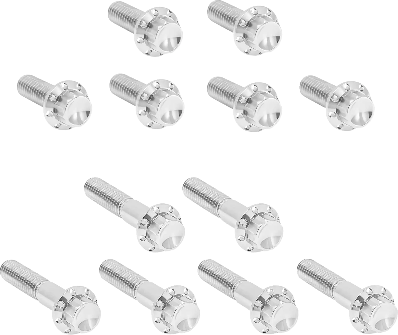 Tornillos caja de balancines 12 puntos titanio para Harley Davidson Twin Cam