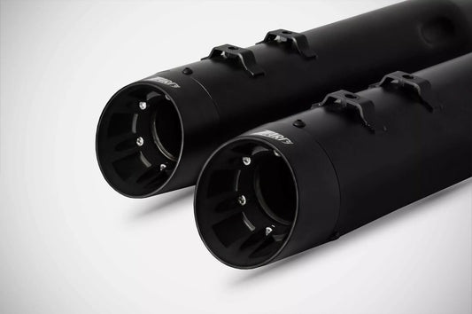 Slip-on Silencers voor Harley Davidson Touring E5 Negros 21-23