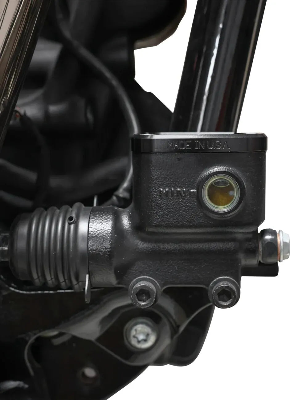 Rear brake reservoir cover for Harley Davidson Softail