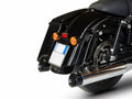 Silenciadores Slip-On Para Harley Davidson Touring E4 Pulido Espejo 17-20