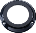 Cubierta Derby Transparente-Negro Para Harley Davidson Big Twin '90-'97