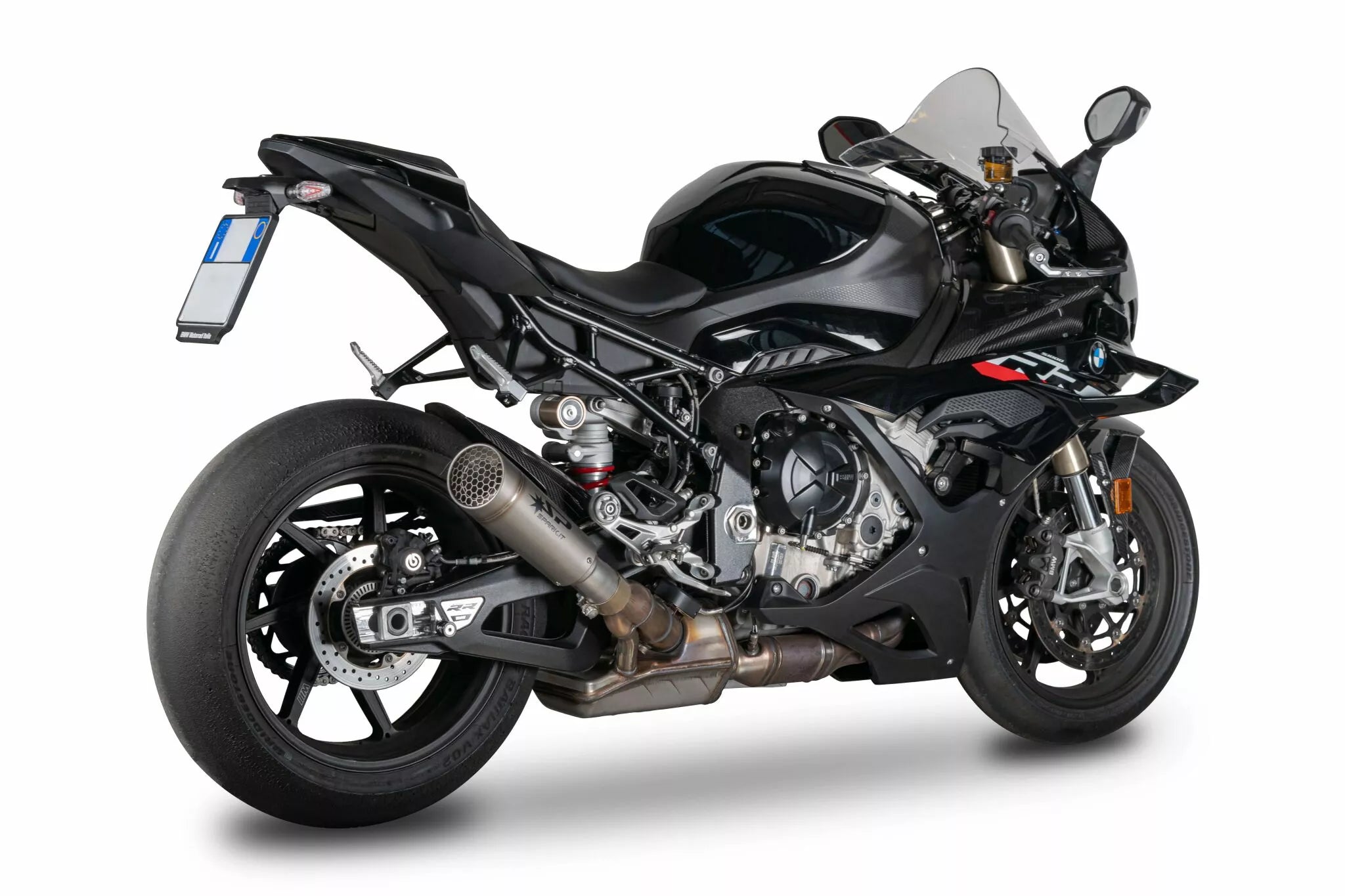 Grid-O Simple Slip-On Muffler For BMW M 1000 RR ABS 21-24, S 1000 RR ABS 19-24