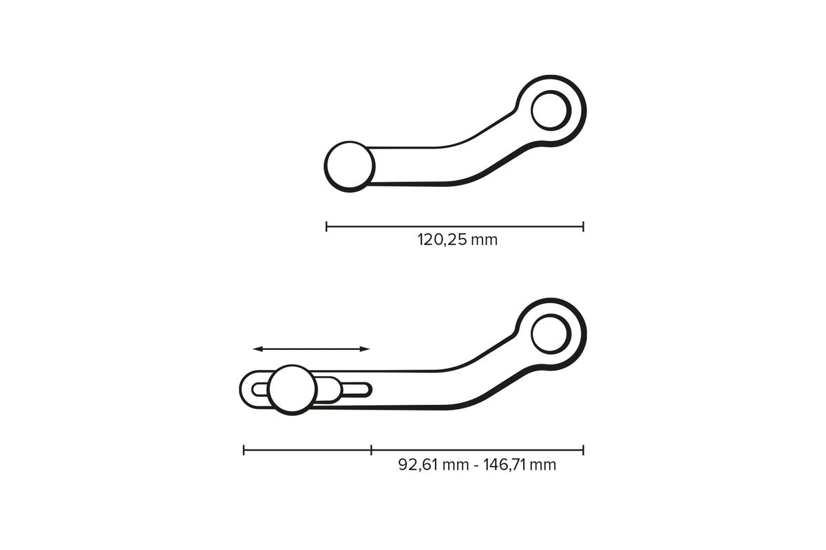 Change levers for Honda Cfr1100L 19-22