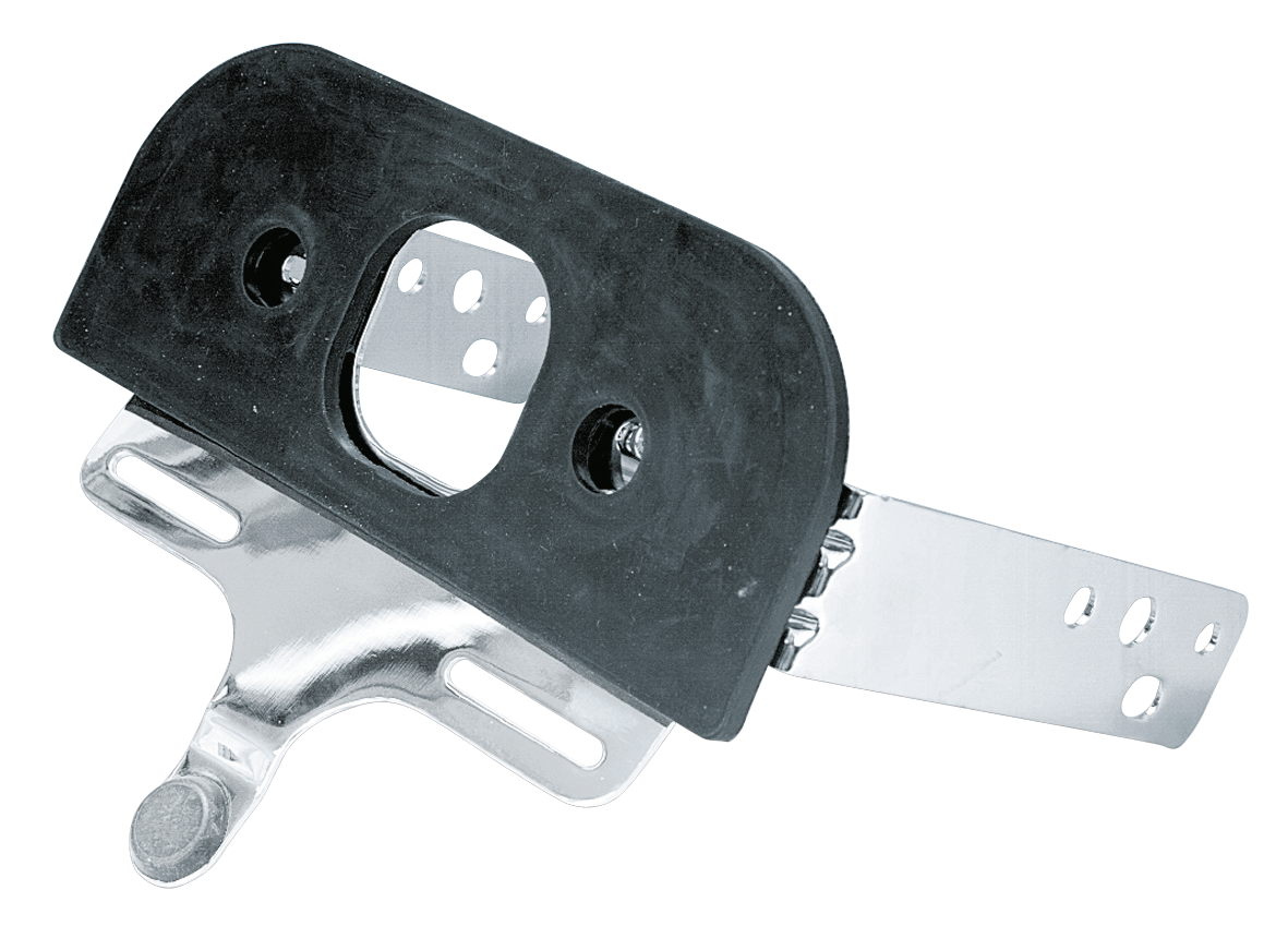 Soporte Piloto Y Matricula FatBob Ajustable Para Harley-Davidson