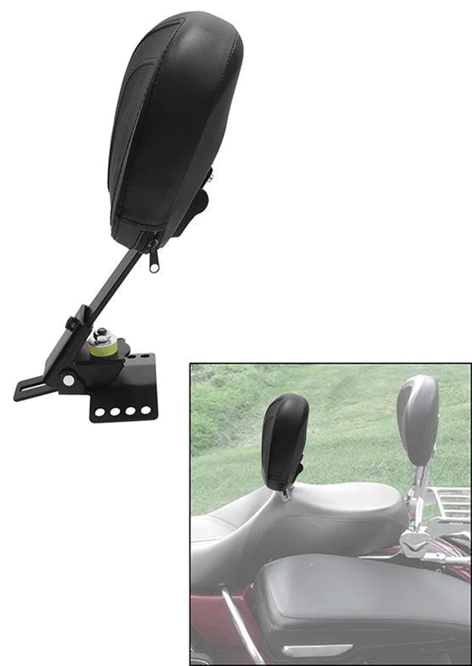 Kit De Respaldo Para Conductor Ajustable Para Harley Davidson