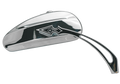 Slim-Line Right Rearview Mirror for Harley Davidson