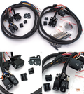 Black LED Switch Kit for Harley Davidson