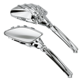 Retrovisores Mini Reaper Para Harley-Davidson