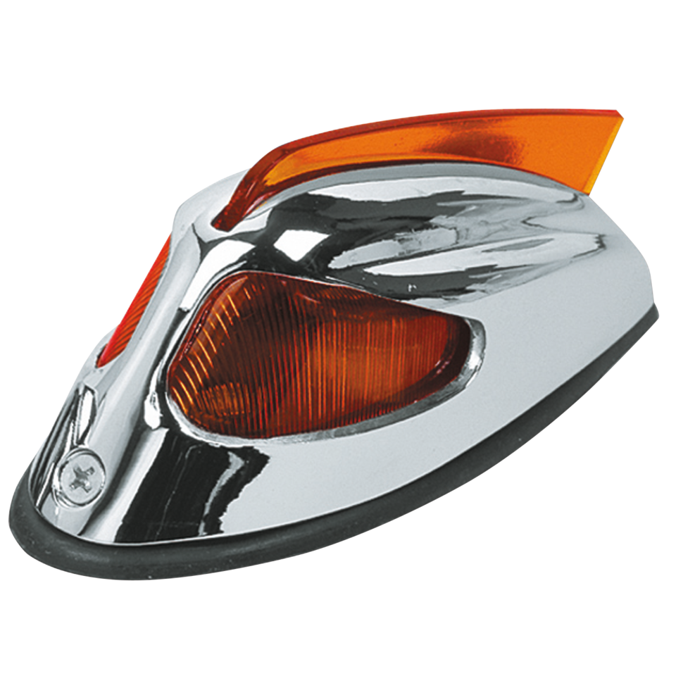 Fender Light mit orangefarbener Linse für Harley Davidson