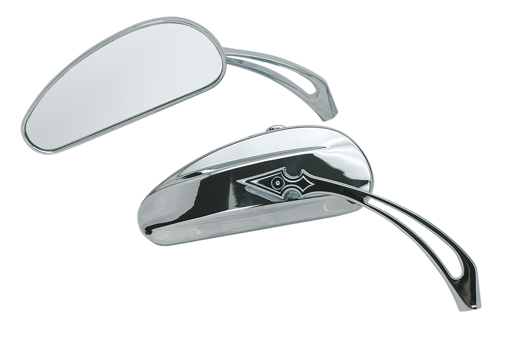 Slim-Line Left Rearview Mirror for Harley Davidson