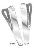 Chrome Tie-Down Brackets for Harley-Davidson