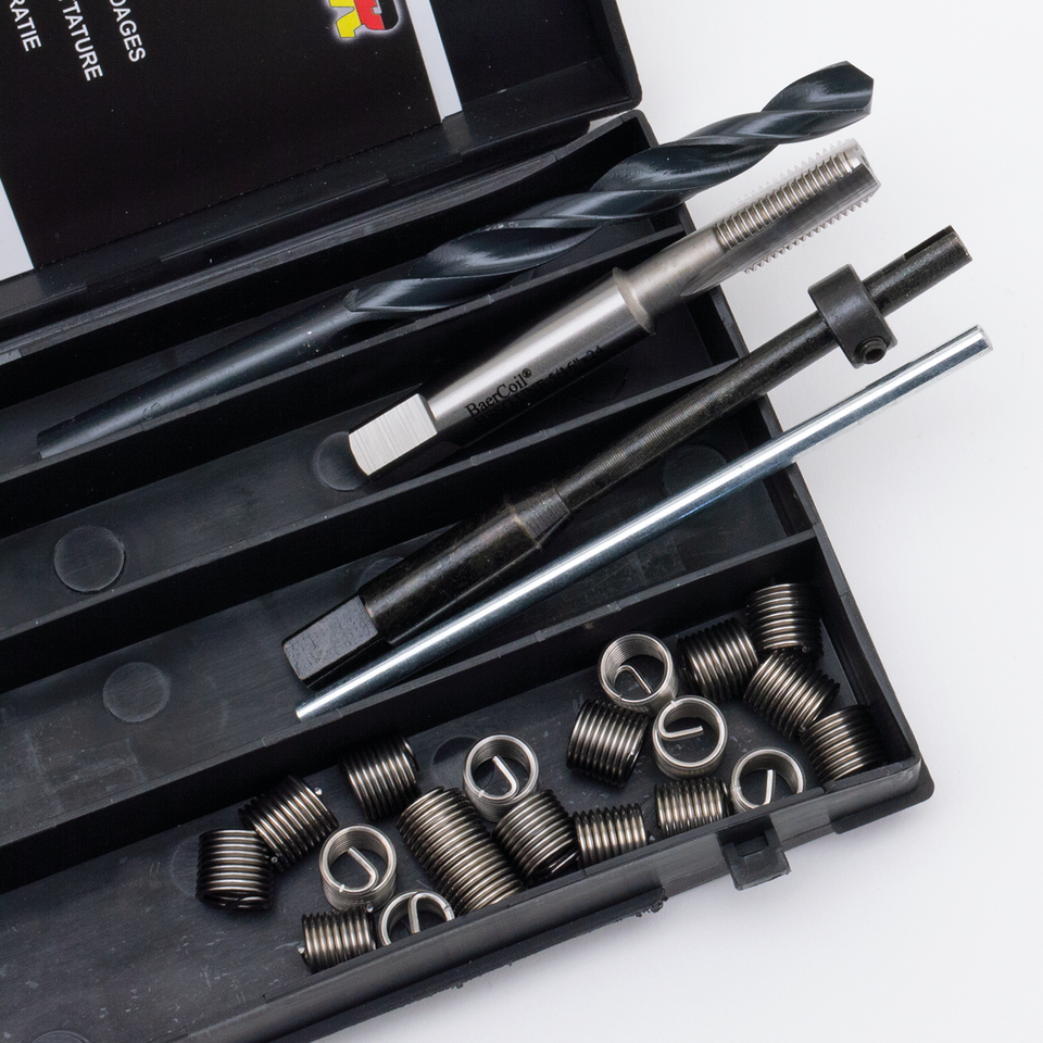 Kit reparacion roscas tipo Helicoil pulgadas 5/16" X 24 UNF