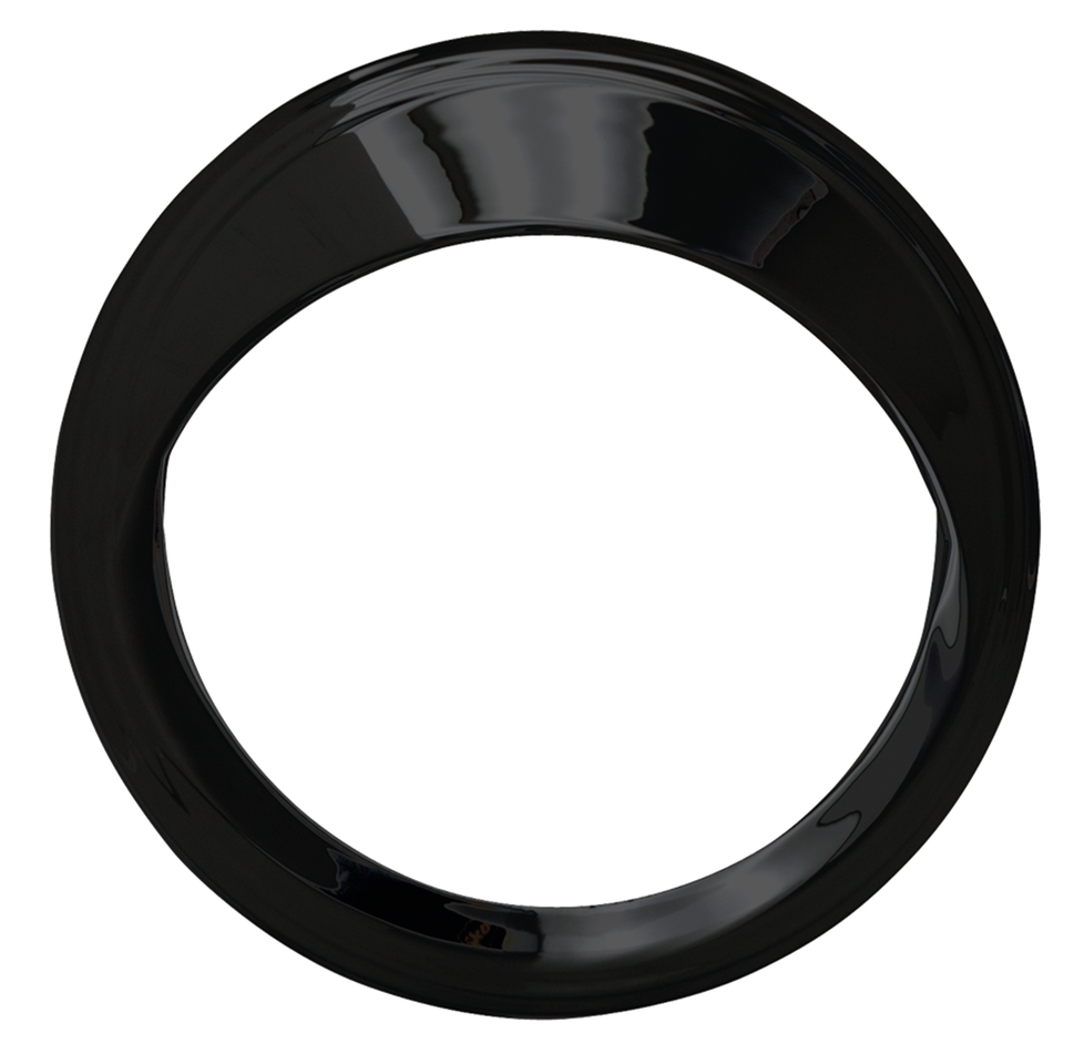 Visor De Velocímetro Synapse Negro Mate Para Harley-Davidson