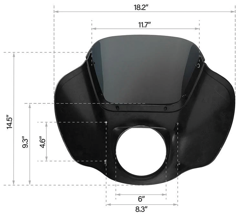 Handlebar Fairing for Harley-Davidson