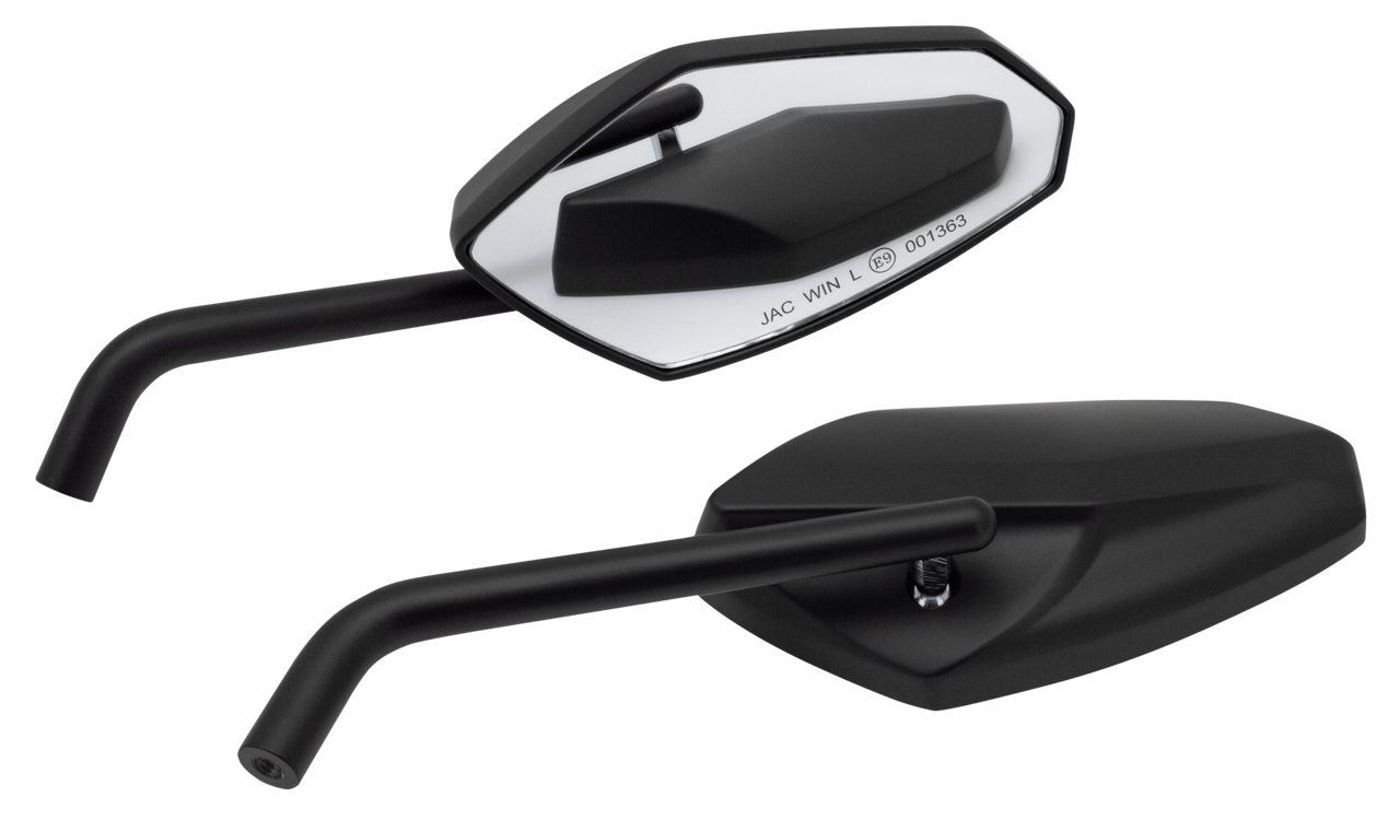 Genuine E-Approved Street Rod Mirrors For Harley Davidson