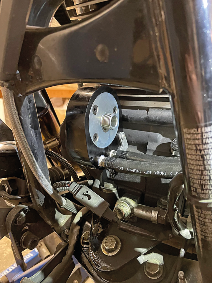 Adaptador De Radiador De Aceite Para Harley-Davidson