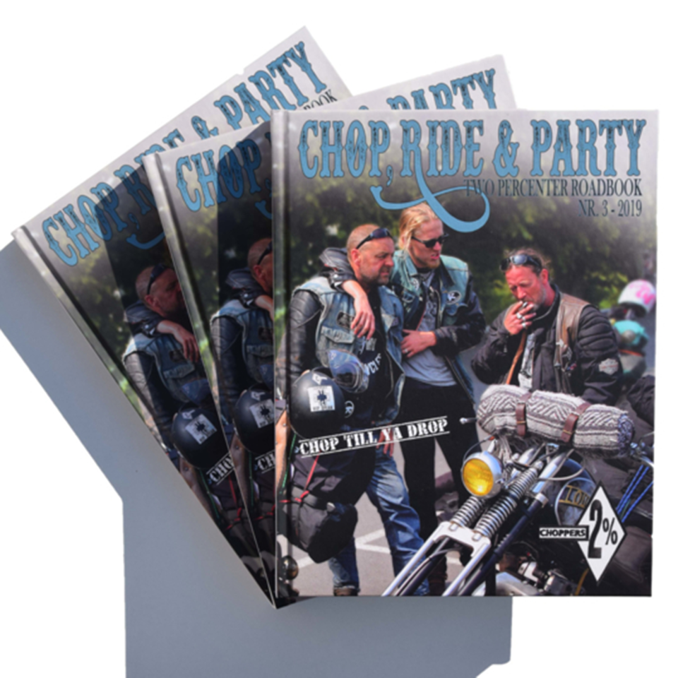 Chop, Ride &amp; Party Zwei Prozent Roadbooks